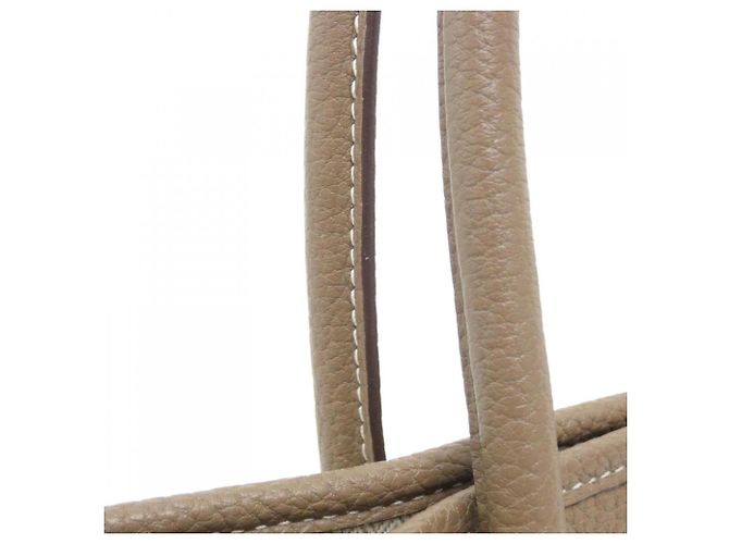 Hermès Borsa Hermes Garden Party 36cm Taupe - vista 5