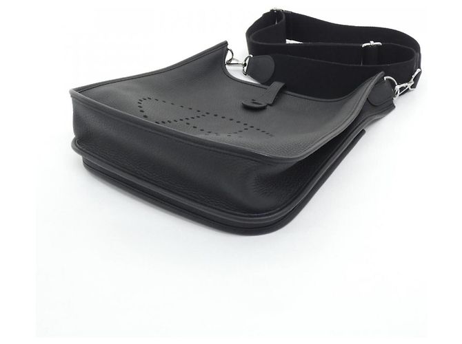 Hermès Borsa a Spalla Hermes Evelyne 3 PM Nero - vista 3