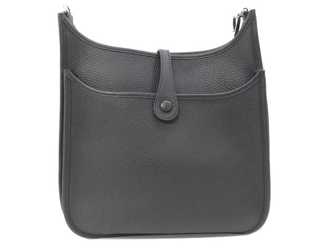 Hermès Borsa a Spalla Hermes Evelyne 3 PM Nero - vista 2