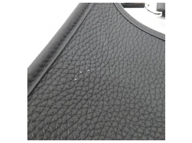 Hermès Borsa a Spalla Hermes Evelyne 3 PM Nero - vista 4