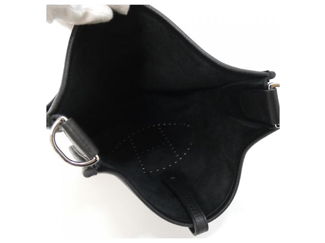 Hermès Borsa a Spalla Hermes Evelyne 3 PM Nero - vista 8
