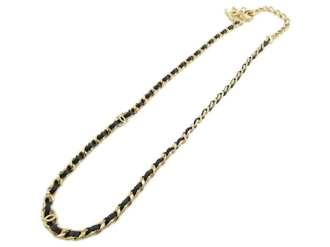 Collana Chanel ABH129 Nero D'oro - vista 2