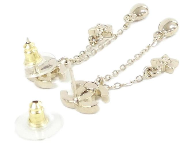 Orecchini a lobo Chanel ABG898 Oro e Rosa D'oro - vista 3