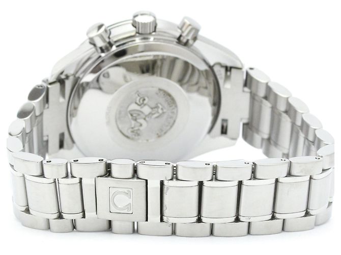 Orologio automatico in acciaio OMEGA Speedmaster Triple Date 3523.30 - vista 5