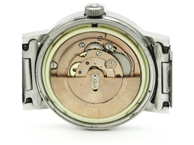 Relógio automático masculino OMEGA Geneve Cal 1481 em aço - vista 6