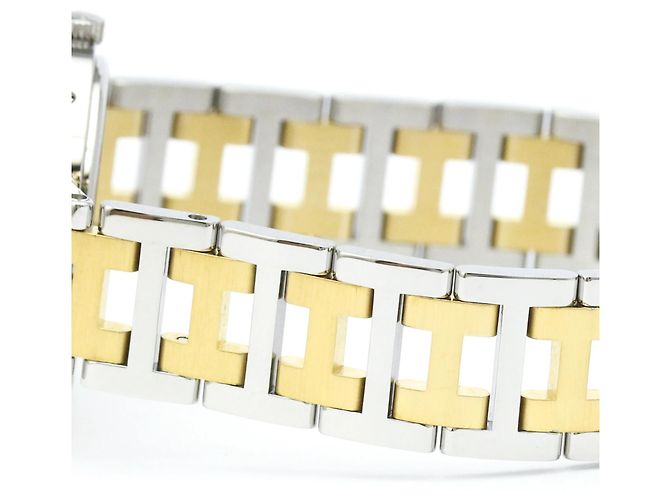Reloj Hermès Clipper de acero inoxidable chapado en oro de cuarzo unisex - vista 3