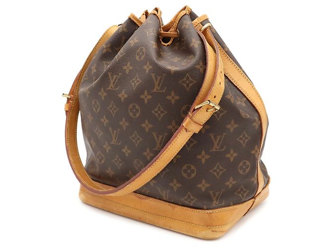 Borsa a Spalla Louis Vuitton Monogram Noe Marrone Monogramma - vista 3