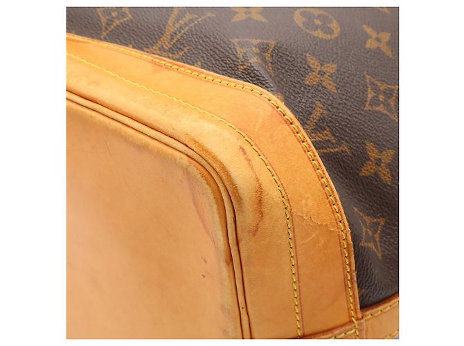 Borsa a Spalla Louis Vuitton Monogram Noe Marrone Monogramma - vista 4