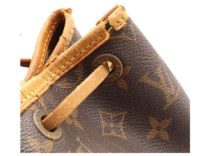 Borsa a Spalla Louis Vuitton Monogram Noe Marrone Monogramma - vista 6