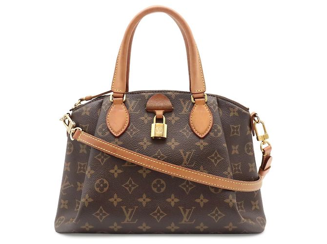 Borsa Louis Vuitton Monogram Rivoli PM Marrone Monogramma - vista 2