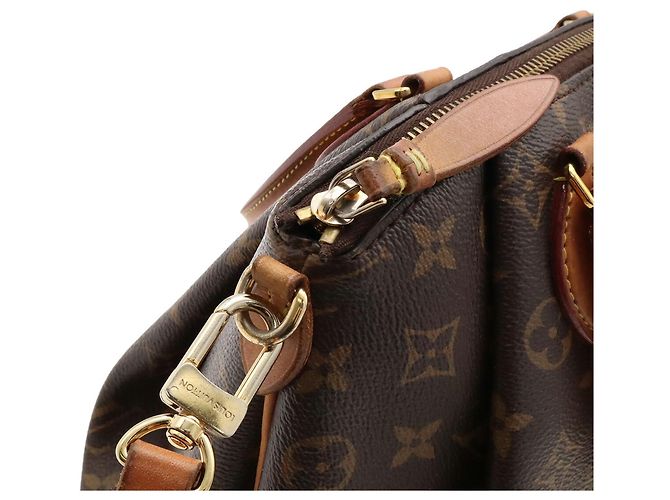 Borsa Louis Vuitton Monogram Rivoli PM Marrone Monogramma - vista 7
