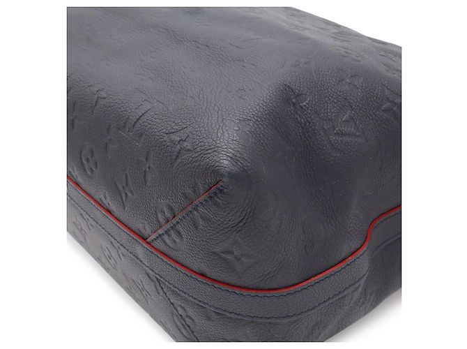 Borsa Tote Louis Vuitton Monogram Empreinte Boetie Rosso Blu navy - vista 2