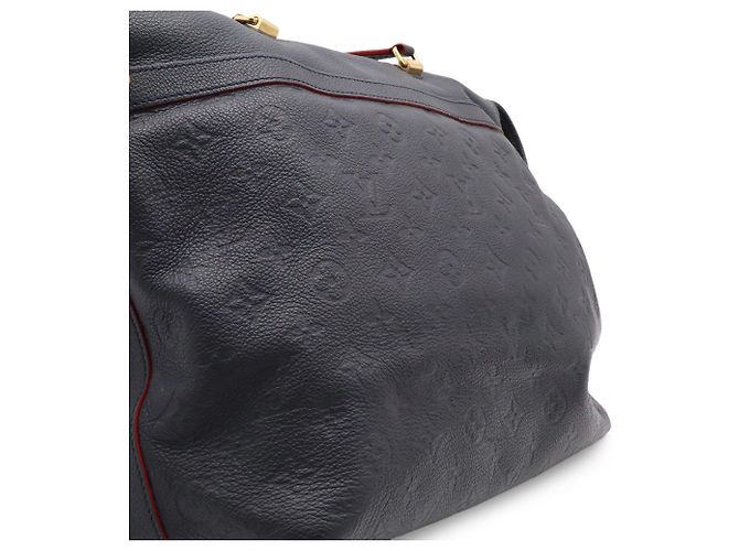Borsa Tote Louis Vuitton Monogram Empreinte Boetie Rosso Blu navy - vista 6