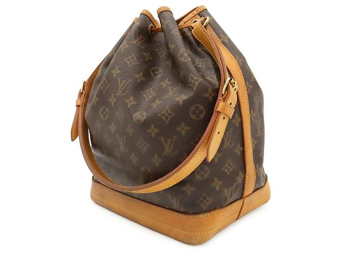 Borsa a Spalla Louis Vuitton Monogram Noe Marrone Monogramma - vista 3