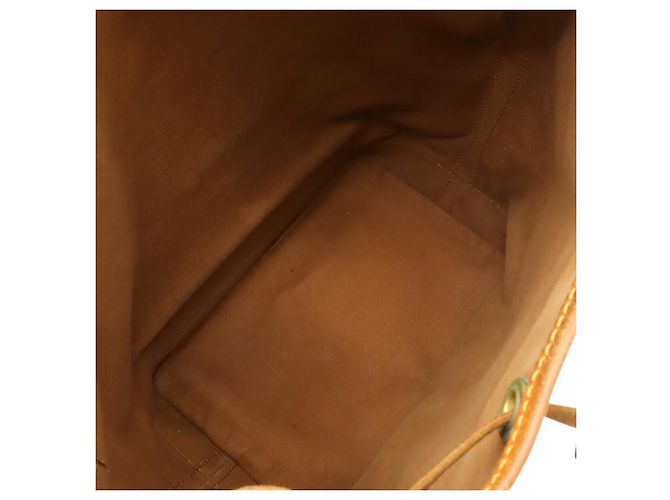 Borsa a Spalla Louis Vuitton Monogram Noe Marrone Monogramma - vista 6