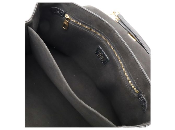 Borsa a Spalla con Catena Louis Vuitton Monogram Empreinte Saint Germain MM Nero - vista 9