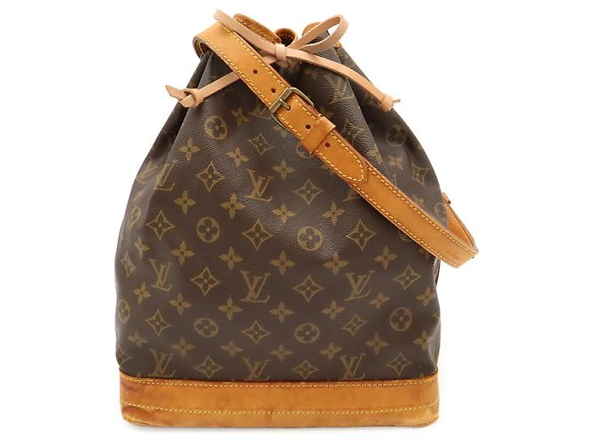 Borsa a Spalla Louis Vuitton Monogram Noe Marrone Monogramma - vista 2