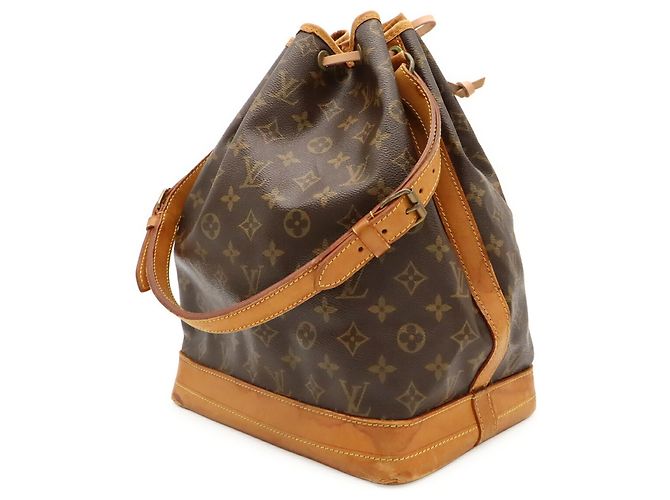 Borsa a Spalla Louis Vuitton Monogram Noe Marrone Monogramma - vista 3