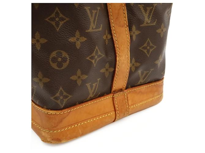 Borsa a Spalla Louis Vuitton Monogram Noe Marrone Monogramma - vista 9