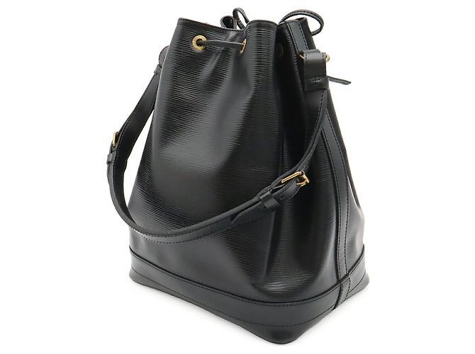 Borsa a Spalla Louis Vuitton Epi Noe Nero - vista 3