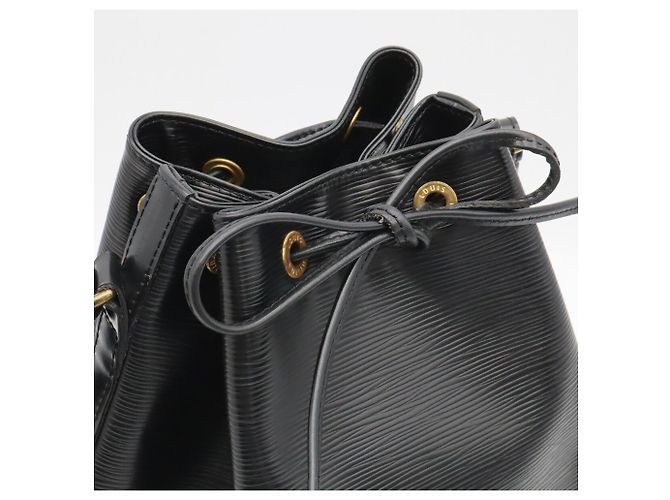 Borsa a Spalla Louis Vuitton Epi Noe Nero - vista 5