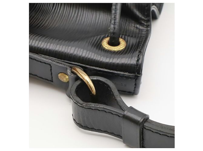 Borsa a Spalla Louis Vuitton Epi Noe Nero - vista 7
