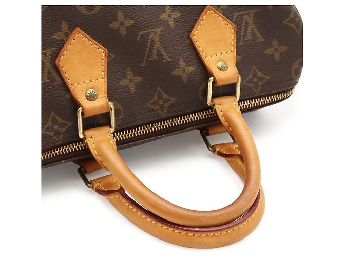Sac à main Louis Vuitton Monogram Speedy 25 M41528 Marron Monogramme - vue 5