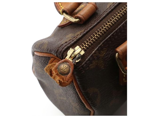 Borsa a mano Louis Vuitton Monogram Mini Speedy Marrone Monogramma - vista 6