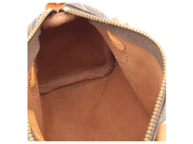 Borsa a mano Louis Vuitton Monogram Mini Speedy Marrone Monogramma - vista 8