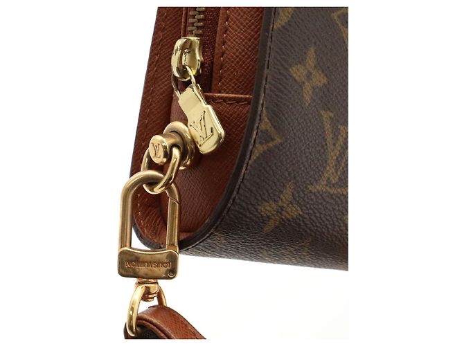Clutch Louis Vuitton Monogram Orsay Marrone Monogramma - vista 5