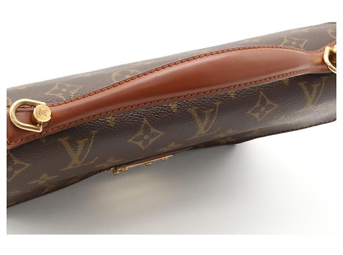 Borsa Louis Vuitton Monogram Monceau 28 Marrone Monogramma - vista 5