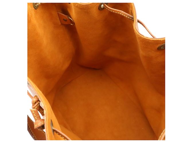 Borsa a Spalla Louis Vuitton Epi Noe D'oro Cammello - vista 6