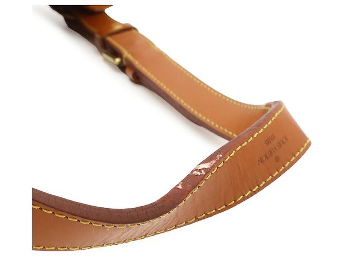 Borsa a Spalla Louis Vuitton Epi Noe D'oro Cammello - vista 8