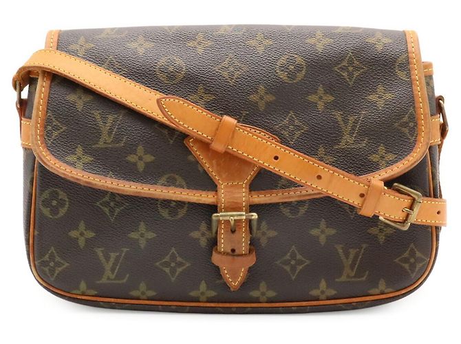 Borsa a Spalla Louis Vuitton Monogram Sologne Marrone Monogramma - vista 2