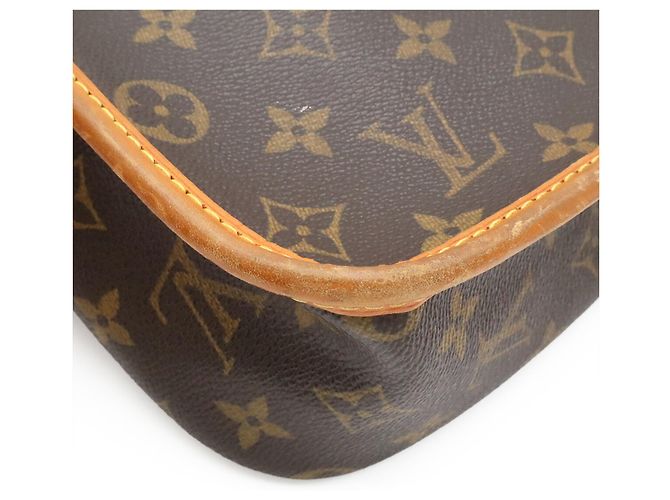 Borsa a Spalla Louis Vuitton Monogram Sologne Marrone Monogramma - vista 4