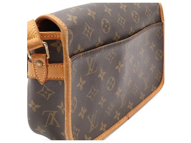 Borsa a Spalla Louis Vuitton Monogram Sologne Marrone Monogramma - vista 7