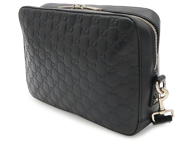 Clutch Gucci Guccissima Nero - vista 3