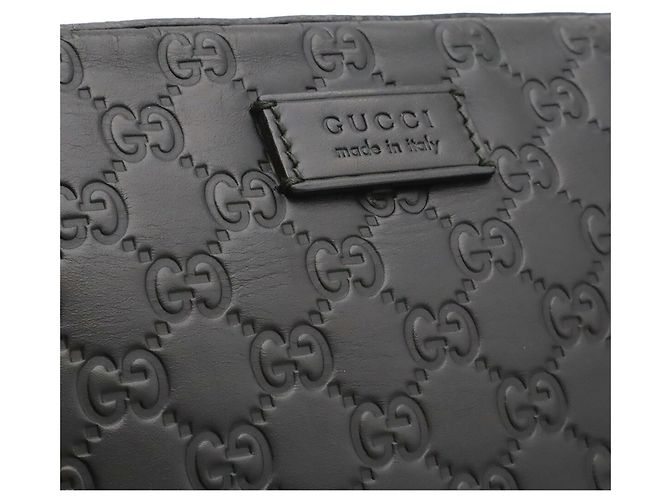 Clutch Gucci Guccissima Nero - vista 9