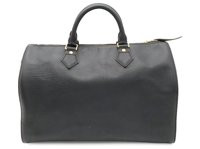 Borsa Louis Vuitton Epi Speedy 35 Nero - vista 2