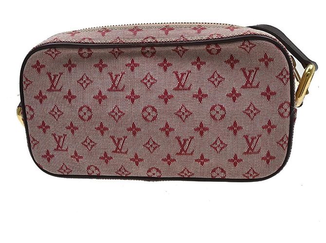 Louis Vuitton Juliette Mini Lin MM Rosso - vista 2