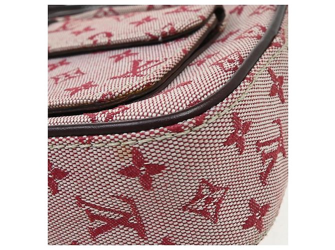 Louis Vuitton Juliette Mini Lin MM Rosso - vista 7