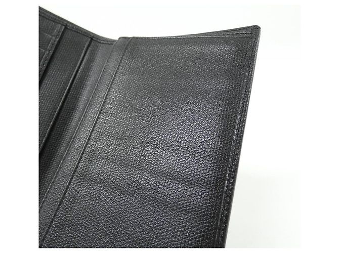 Timeless Chanel Coco Button Line Lederlanger Geldbeutel Schwarz - Ansicht 6