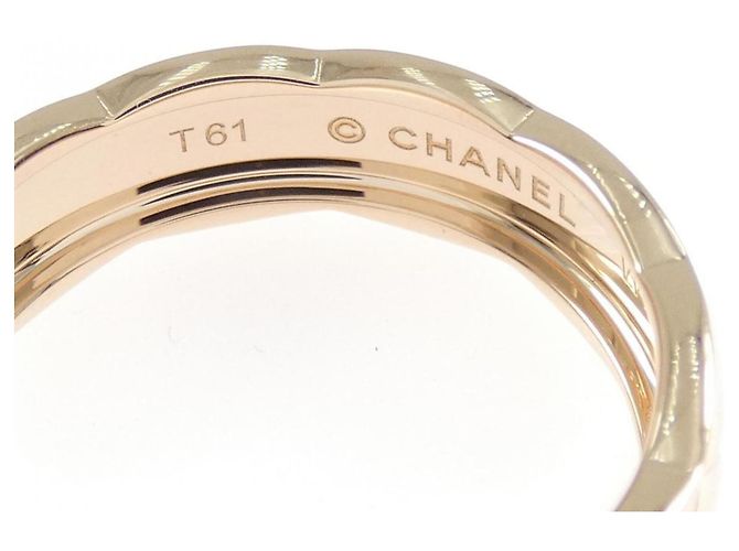 Anello Chanel Coco Crush Medium in Oro Rosa - vista 3