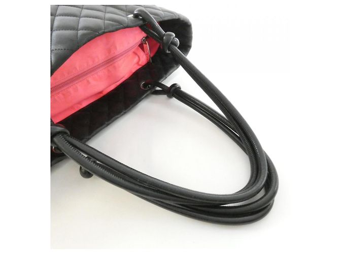 Borsa Chanel Cambon Line 25169 Nero - vista 7