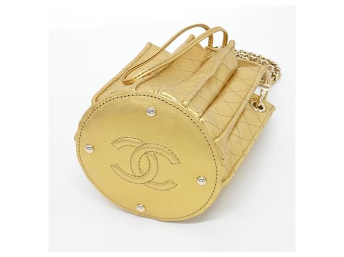 Borsa Chanel AS5486 D'oro - vista 3