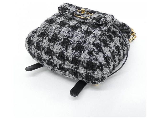 Zaino Chanel AS3615 Marrone Nero - vista 3