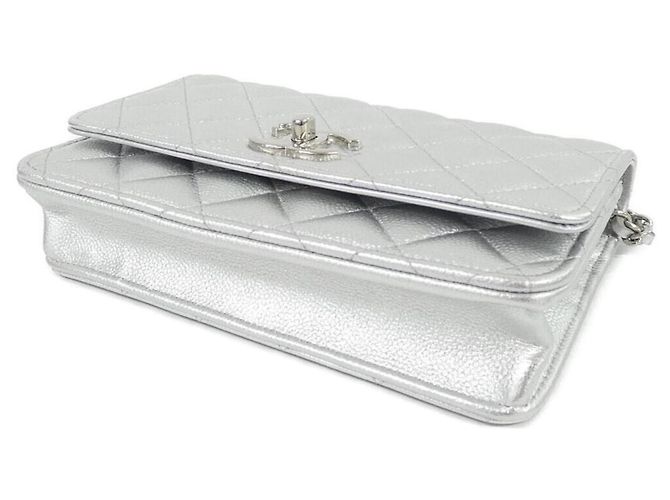 Timeless Chanel AP3938 Chain Shoulder Wallet Argento - vista 3
