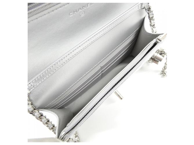 Timeless Chanel AP3938 Chain Shoulder Wallet Argento - vista 7