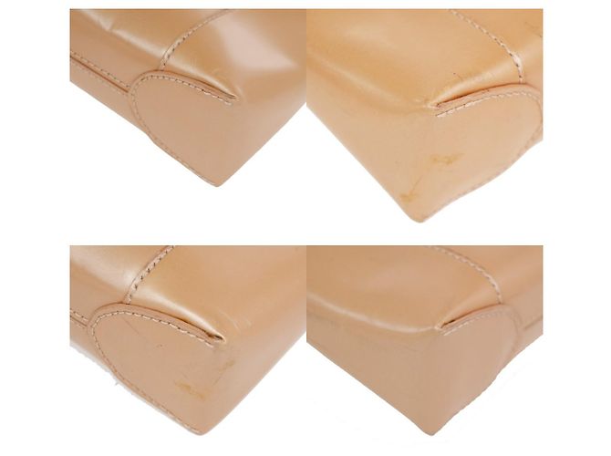 Christian Dior Malice Tote aus Leder Medium Beige - Ansicht 7