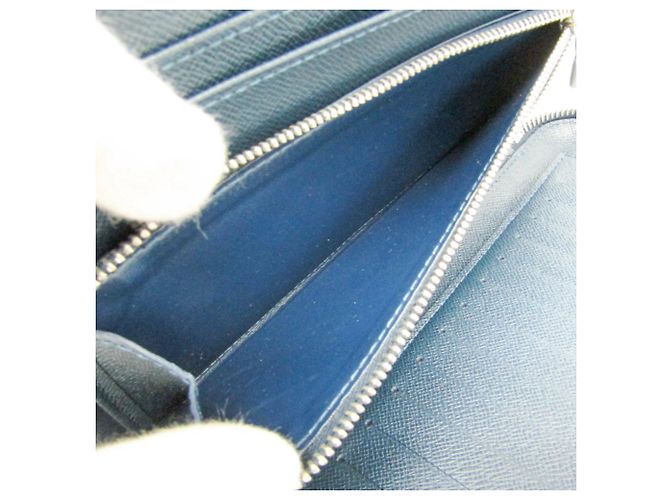 Louis Vuitton Atoll Organizer Taiga Leather Blue - view 4